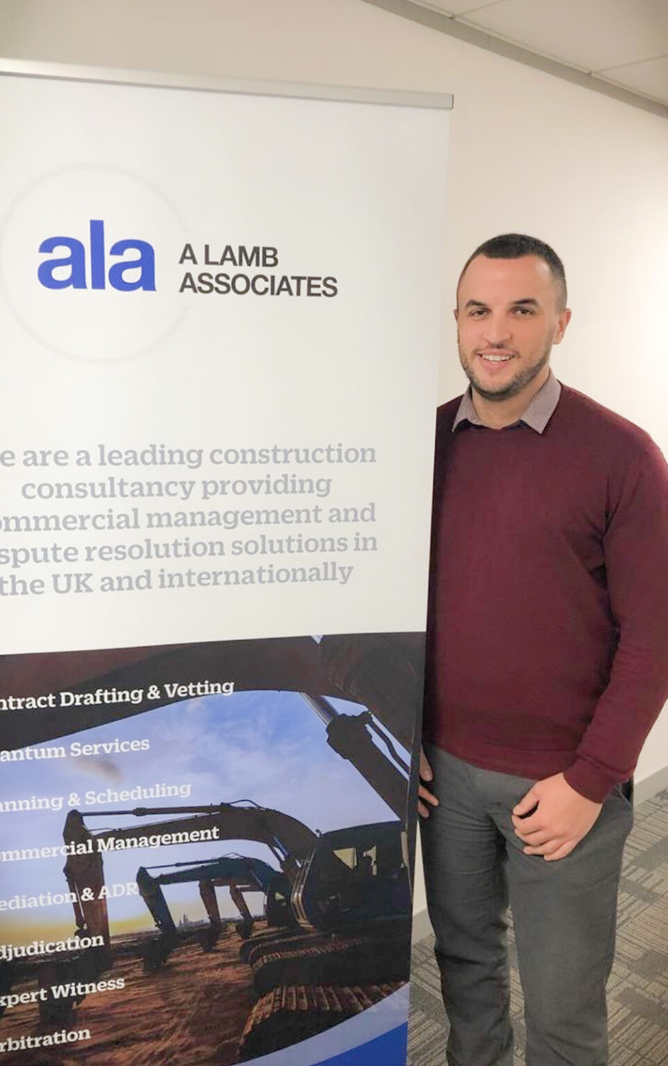 New Team Member Ryan Grey A Lamb Associates Limited A Lamb