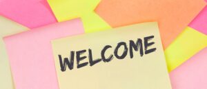 Welcome new employee